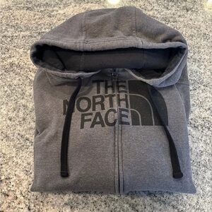 The North Face Black and Gray Fleece Jacket